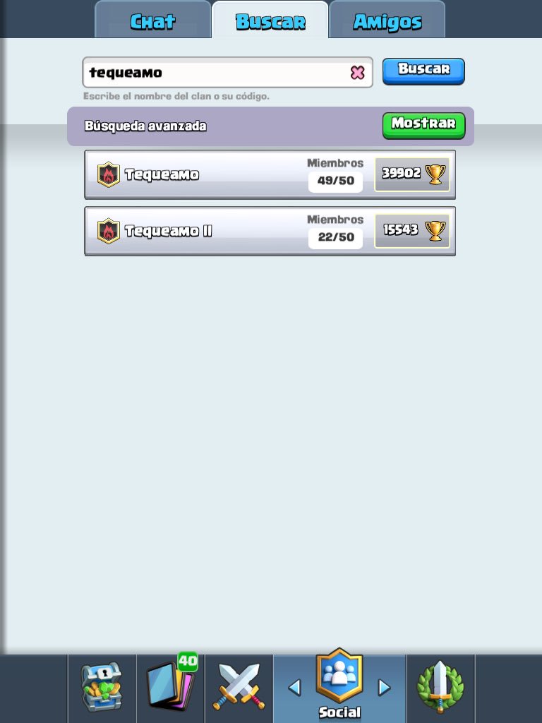 tequeamo_'s tweet photo. Buscamos gente para nuestros clanes (el principal +3.800 la cantera +1.000).

Interesados mensaje privado 

#RT #FAV #ClashRoyale #Clas https://t.co/Bcb0CiaOBk