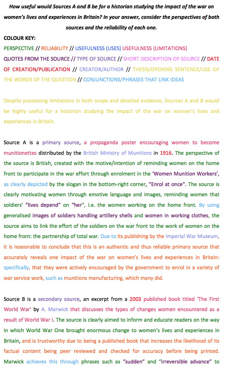 MrFafDriscoll's tweet photo. Really loved putting together and breaking down the elements of source analysis responses w/ #THACchat Year 12 #HSCmod today. I have such a diverse range of Ss and they did so well to engage w/ diff. elements of responses! #WWI #histedchat https://t.co/fnFkkGPi8g