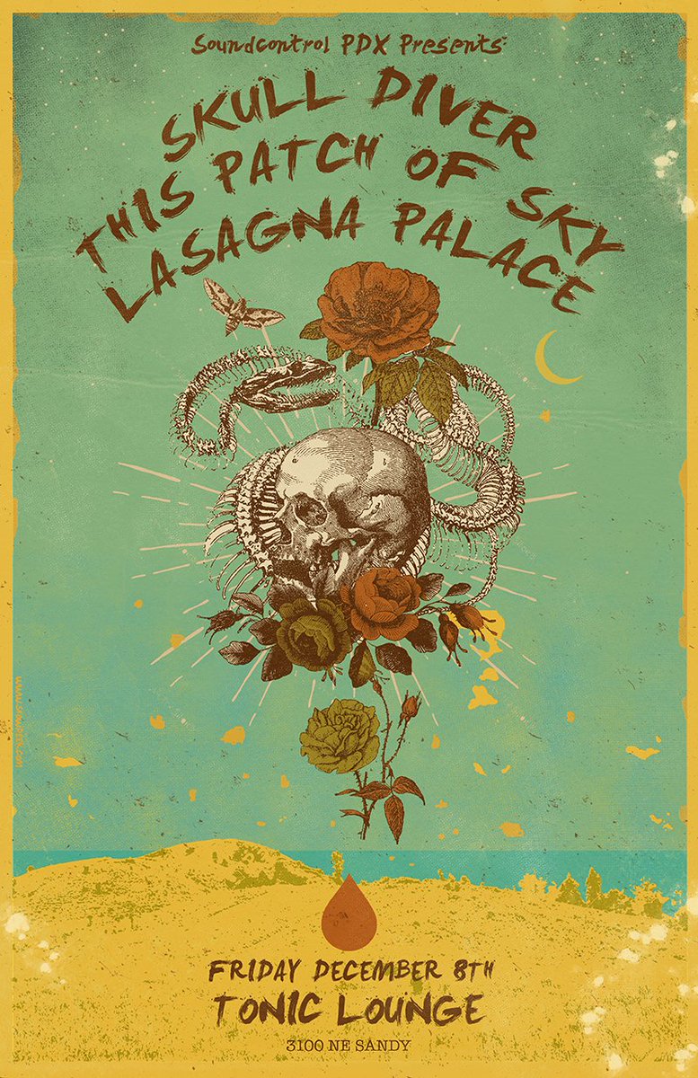 thispatchofsky's tweet image. We'll be in Portland on December 8th at @tonicloungepdx. Come give us high fives!