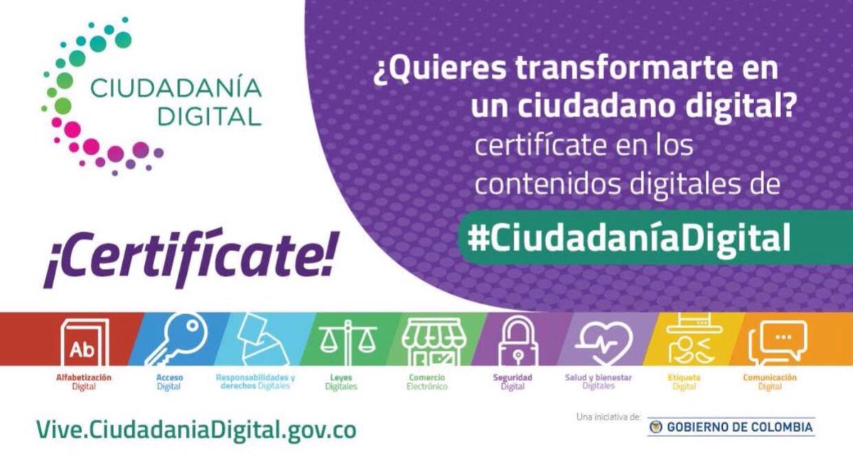 mariavgaray's tweet photo. La #TransformaciónDigital de nuestro país empieza en sus ciudadanos. 
Puedes capacitarte y certificarte totalmente gratis 👍🏻👍🏻https://t.co/Q88v7feDTC 
#CiudadaníaDigital https://t.co/byc7OzL7Kk