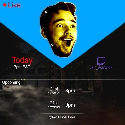 absinthgame's tweet photo. SirWarwick live in 2min &amp; playing @absinthgame.⠀⠀
Watch the #livestream under https://t.co/bAUQYY04T8⠀⠀
#AbsinthPA⠀⠀
⠀⠀
#live #twitch #gaming #horror #youtubegaming #mixer #event #STEAM #games #indiedev #horrorgame #indie #indiegame #earlyaccess #gameplay #thriller https://t.co/ZXrqzoYIav