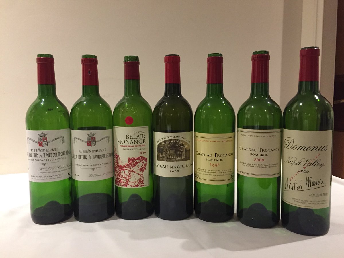 194KPR's tweet photo. Now that was fun! #latourapomerol #belairmonange #magdelaine #trotanoy #dominus #2000 #2009 #2005 #2010 #2008 #1998 #etsjpmoueix #moueix #moueixfamily #pomerol  #stemillion #napavalley https://t.co/EE5dcy7oVY