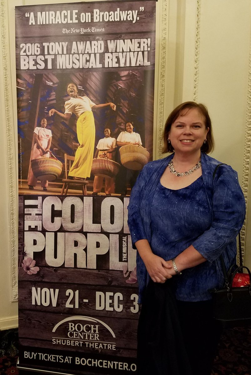 MacKidLowell's tweet photo. Date Night at The Color Purple at the @ShubertTheater ! #ColorBostonPurple #hosted https://t.co/xPJfRWcv3I