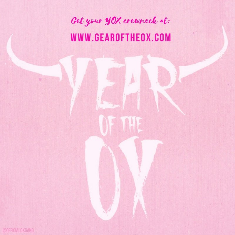 officialoxgang's tweet photo. Yes you heard em! Pink! If you haven't seen the newest edition to https://t.co/ep5XCCX8Pf we highly suggest you do #yearoftheox #OXGANG #yox #yocks #yoxmerch #LYRICKS #JL #YOXday #gearoftheox #TransparentAgency #BORNCTZN https://t.co/vEOJ4c6LMQ