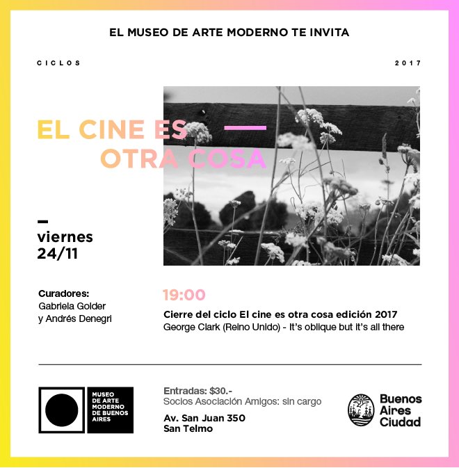 Presenting #35mm films from my Eyemo Rolls project in Buenos Aires with beloved films by Laida Lertxundi, Tito &amp; Tita, Shannon Te Ao <a href="/shansymule/">shannon te ao</a>, Mok Augustine, Chick Strand &amp; Chen Chieh-jen. 
Friday 7pm, 24 <a href="/modernaba/">Modern ABA</a>