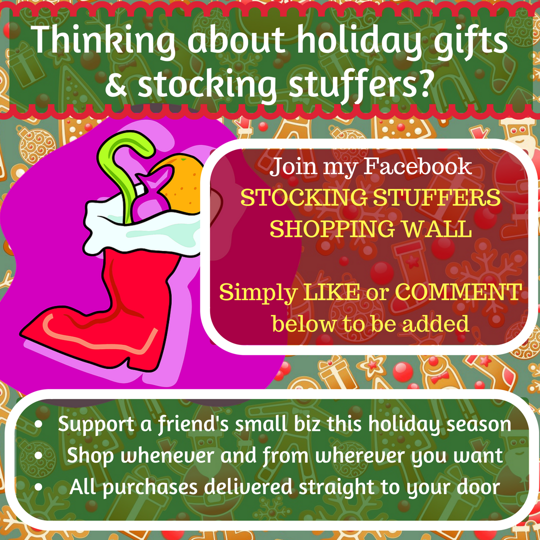 Stacy_WV's tweet photo. Thinking about holiday gifts &amp; stocking stuffers? 🤔🎅🎁

✅ LET ME HELP! 

Reduce your gift-giving stress and help support a friend's small business this holiday season! https://t.co/qDa7SqUewY https://t.co/pbL0sQ551Y