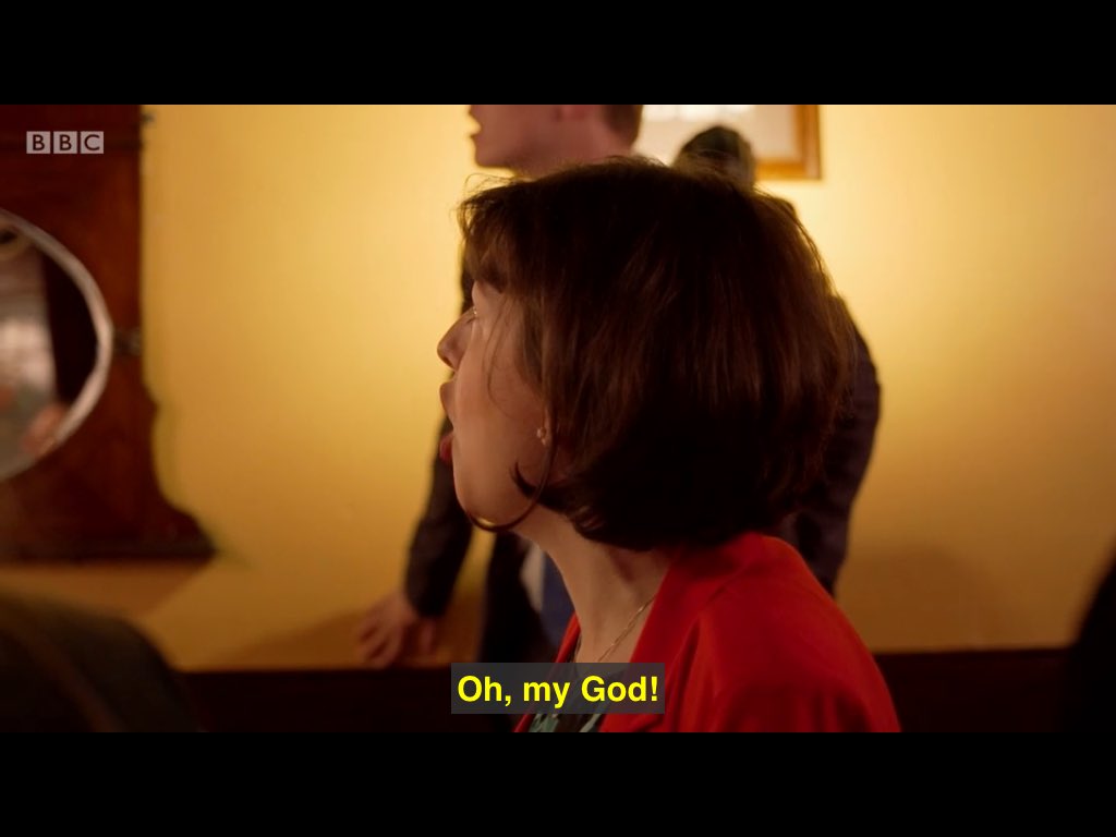 karma_mc's tweet image. Lucy Powell&apos;s exit poll face #LabSummer