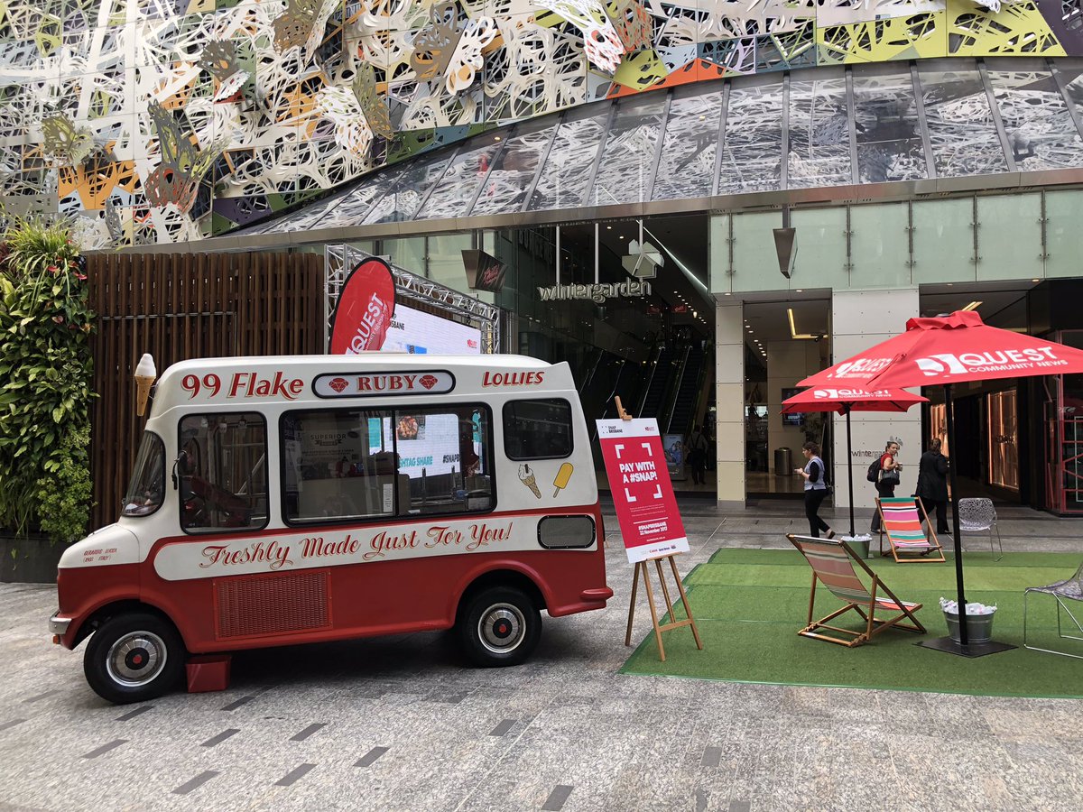 RubyIceCreamVan's tweet image. today is #SnapBrisbane so take a pic share hashtag #snapbrisbane to get your free ice cream from Ruby in the Queen Street Mall today between 11 and 2 👏🍦📷 Thanks to @QuestNewspapers 🙌

#queenstreetmall #snapbrisbane #snapbrisbane2017 #questnews #freeicecream