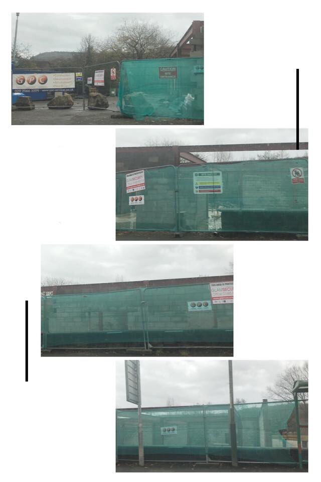 MachenRoadWatch's tweet photo. Walls are slowly going up...... #FfwrwmSite #Machen #Development #CoOp #3Units #4Flats #LookingForwardToAdditionalPelicanCrossing https://t.co/8PYXYDf839