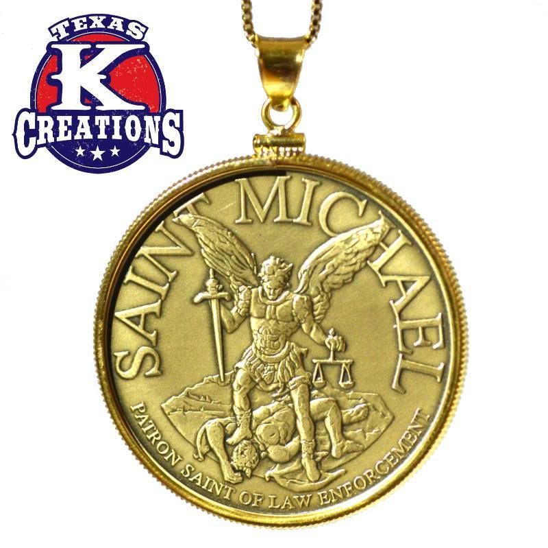 texaskcreations's tweet photo. Check out this eye-catching #Saint #Michael #pendant. Perfect for the #police #officer in your life. Take the patron saint of the police service with you to keep you safe.

The perfect gift for the #cop in your life. Support our brothers in blue!

https://t.co/rIvVp1eAIv https://t.co/HXPVhwyTJq