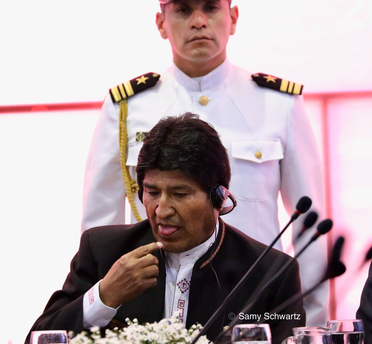 samyschwartz's tweet photo. #Hoy día en el  GECFBolivia. Cuando la cámara es más rápida que el 👁 @evoespueblo @Prisi41Quiroga @RaulPenaranda1 @fzaratti @AndrsGomezV @CFValverde @meryvaca @JohnArandia @nancyvago @tonnylp @waberazain https://t.co/qqz8mmndT0