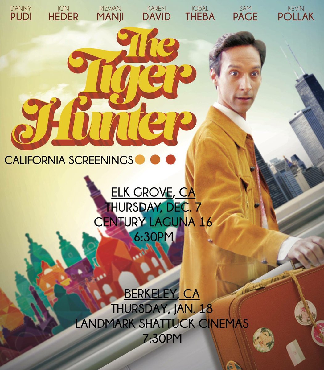 TigerHunterFilm's tweet photo. Don't forget to RESERVE your tickets for these CA screenings!

- Elk Grove: https://t.co/2omsjGTR0B
- Berkeley: https://t.co/mePPGrjXz7 https://t.co/EXGJ8u1buj