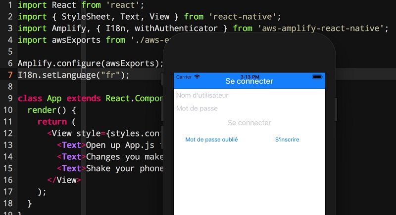 awscloud's tweet image. Introducing AWS Amplify, a declarative JavaScript library for cloud development with mobile or web applications. amzn.to/2jd7mQo
