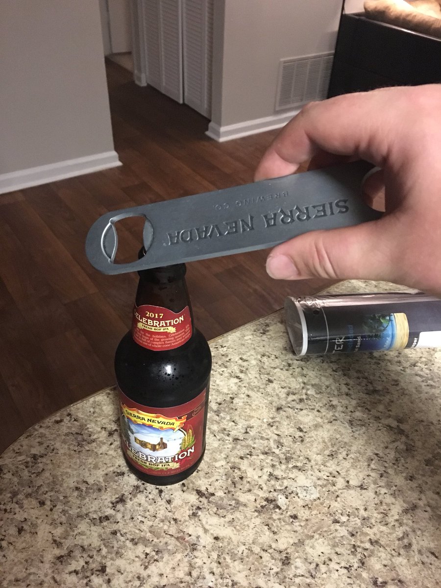 Biscayne11's tweet photo. Seemed the right thing to open this with @SierraNevada #CelebrationAle2017 https://t.co/PxhOXTRD2Q