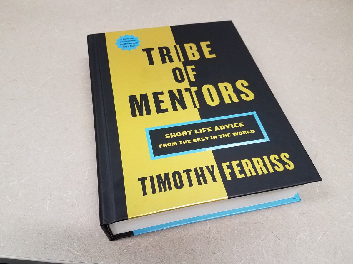 ArendPryor's tweet photo. @tferriss All the tweets, emails, and Facebook posts worked, I bought a copy! Sheesh! Haha Been looking forward to reading it https://t.co/U5jkOePtKl