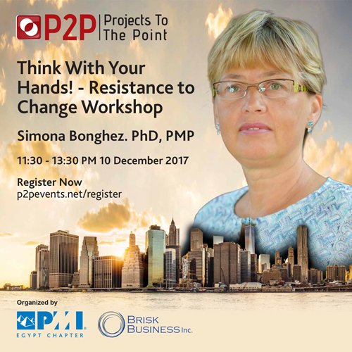 BRISKBusiness's tweet photo. Facing Resistance to Change?
Participate in this Practical Workshop with Simona Bonghez
#What's_hapenning_at_P2P2017?
#P2P2017 #HSOIC #PM #PMI https://t.co/16reO8Jo3x #P2P2017 #Program #Project #Change https://t.co/8RoP84trGe