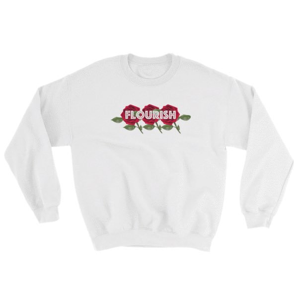 PrayersLoft's tweet photo. New ROSE FLOURISH sweatshirts dropping today! #flourish #NewRelease #WednesdayWisdom #wednesdaymotivation #BlackFriday #CyberMondayِ 

Shop https://t.co/LbwiO5y7sl https://t.co/svf0bFxEBr