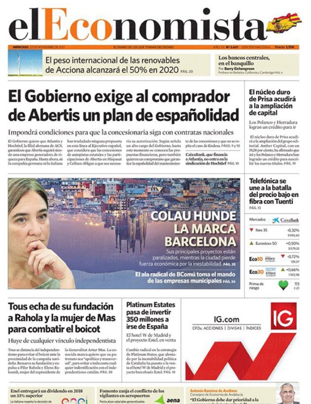 josemanuelpitti's tweet photo. #Portadas #Prensa #Economía Predator #OTDirecto21N #SamantaYFuturo #MalEDUCat #IglesiasARV #FirstDates489 #TrampasMontoro #FuerzaBerizzo #OTDirecto22N https://t.co/xLFKd4RhnK