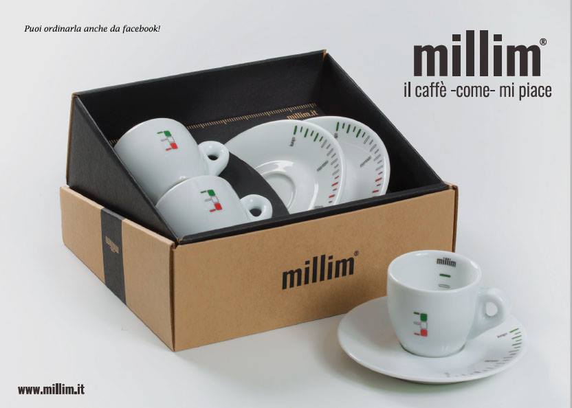 Buongiorno a TUTTI,millim la tazza del gusto,il vestito perfetto per gustare un caffè al millimetro.Ha CASA come al BAR, in perfetta armonia dei sapori e del gusto, porcellana professionale senza PIOMBO e senza CADMIO,il gusto di un espresso per un risveglio con il SORRISO😋☺️