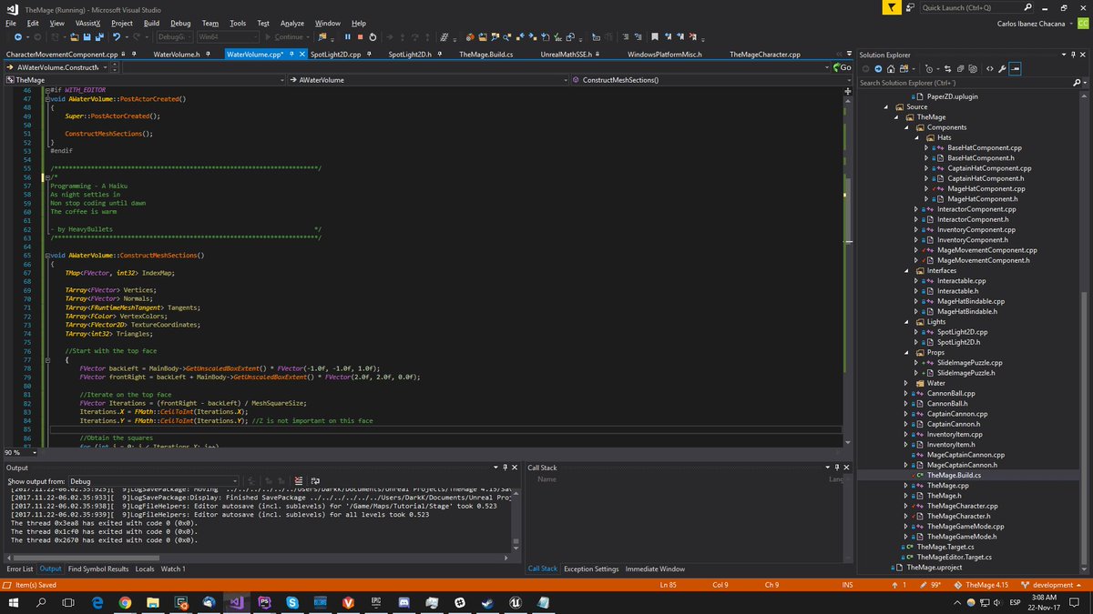 CritFailStudio's tweet photo. Hey there guys, our poll for "what do you want to see as our next devblog entry" has completed... programming beats art and music
We promised a poem if you guys participated.. so here's what's due ;) #TheArtOfProgramming https://t.co/ai7I8h0oIl