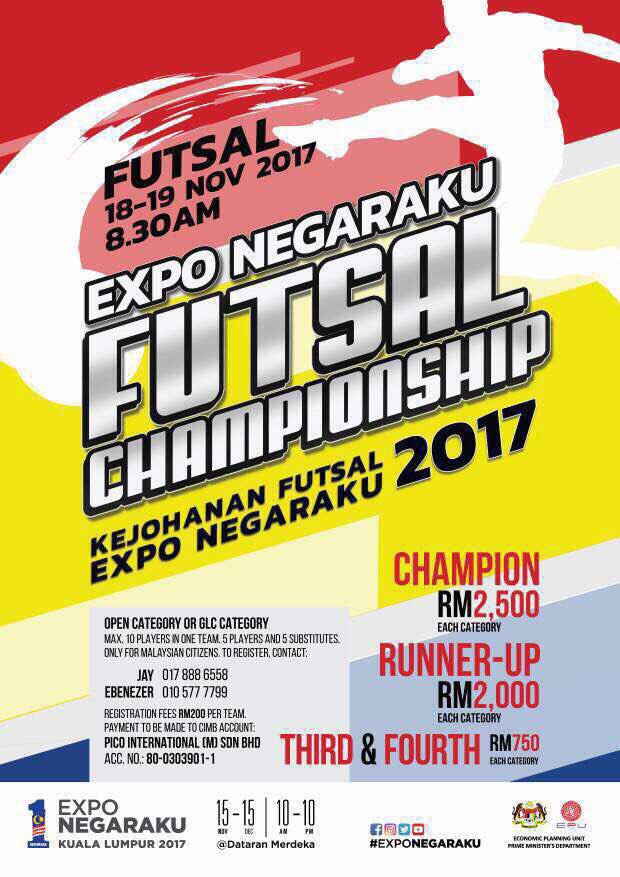 seliparkau's tweet photo. Mari sertai pertandingan futsal sempena #ExpoNegaraKu #Knews  https://t.co/wftoRR074P