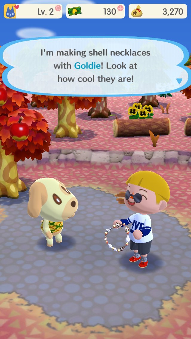 pixel_mii's tweet photo. So beautiful! 😍 #AnimalCrossingPocketCamp #ShellNecklaces https://t.co/IA9qHG4AaV