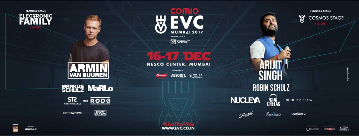 .<a href="/COMIO_IN/">COMIO India</a> <a href="/EVCIndia/">EVC</a> Mumbai 2017 Announces 48 Hour Flash Sale For Their Fans > grapevineonline.in/evc-mumbai-201…