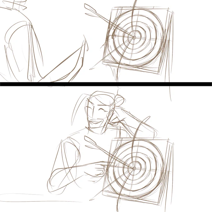 hi i'm doing Yet Another longass mchanz comic so here's hanzo being a showoff 