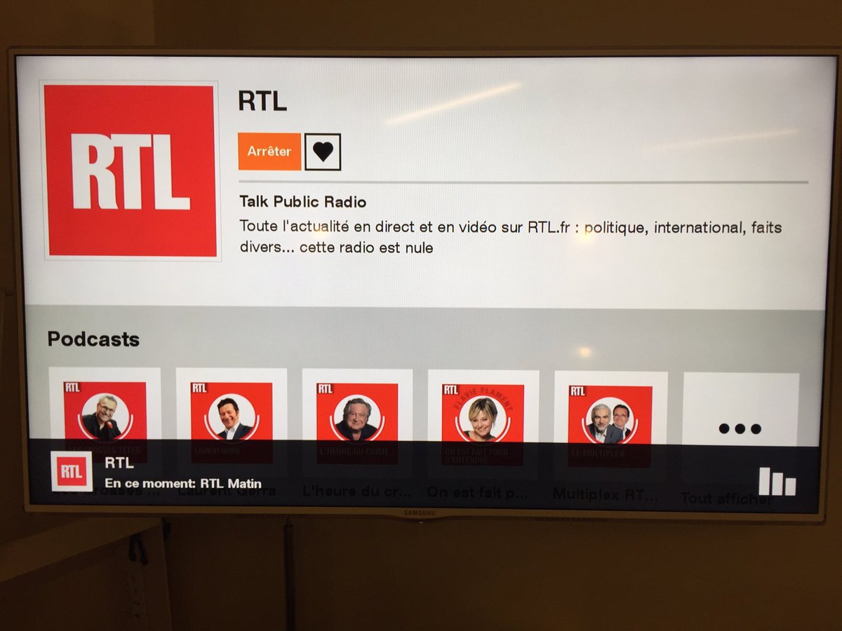 Certains matins je me demande si je suis bien réveillée : je regarde la radio à la télé, je vois des fautes d'orthographe et je ris.