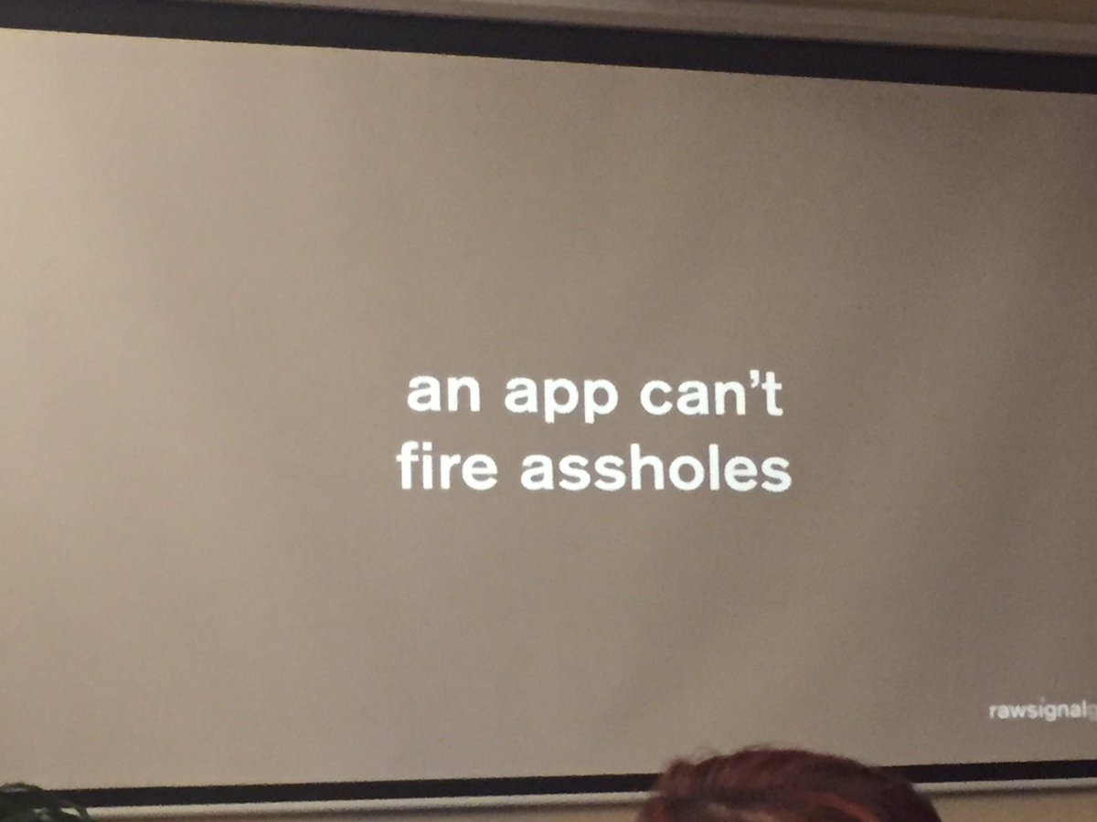 IMIXcoCREATION's tweet photo. Great talk by @rawsignalgroup. It's 2017 & world is on fire. We need to connect with people and actually care #shrc17 https://t.co/01FMz4l9oe