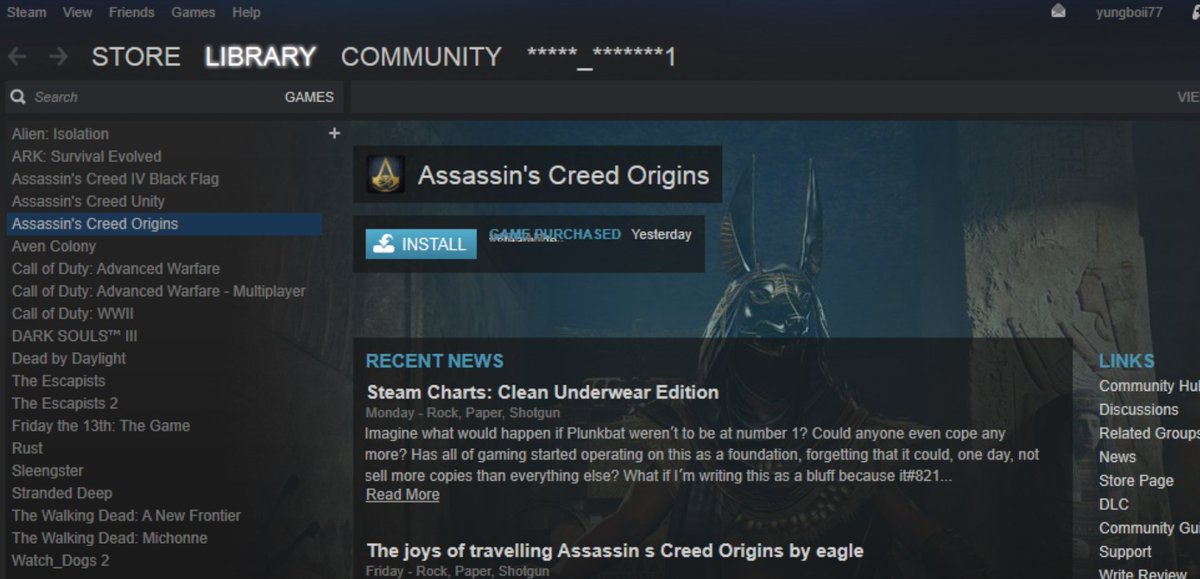 Assassin S Creed Origins Steam Charts