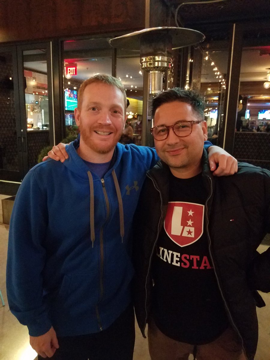 dannysaints's tweet photo. Swimming with the sharks at the @RotoGrinders @PlayDraft party in Nashville.. @Pepsi7DFS and @boggslite are the real deal. Great guys @LineStarApp #rgparty https://t.co/wEkaSCdNf3