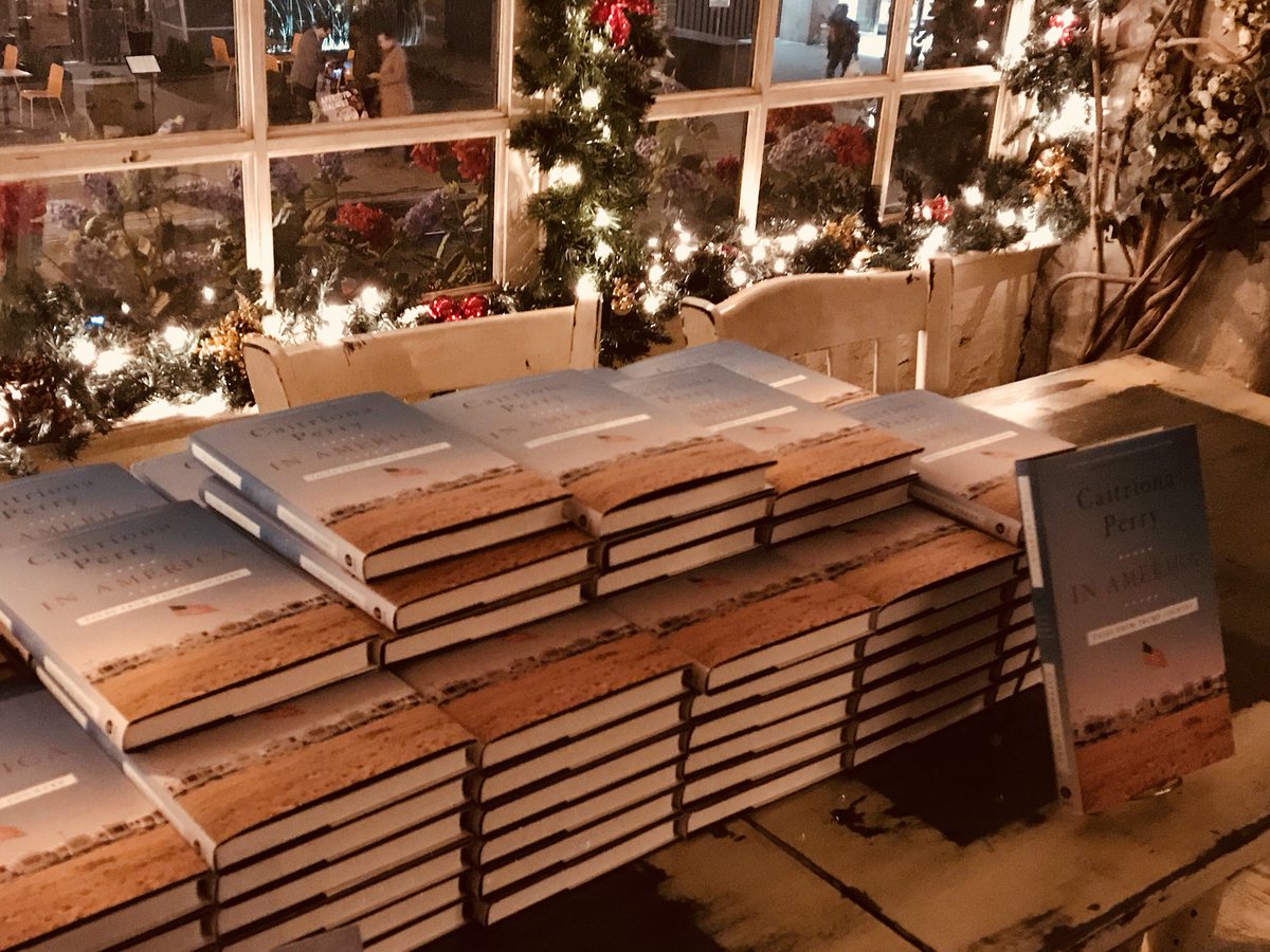 CaitrionaPerry's tweet photo. Thanks to all in NYC who came to my book event last night to listen to @OrlaithFarrell &amp; I talk US politics. Great chatting to so many Irish, Irish-Americans &amp; general politics lovers. @IrishNetworkDC  @TheChurchillNYC @Gill_Books https://t.co/M6BKJdZXLf