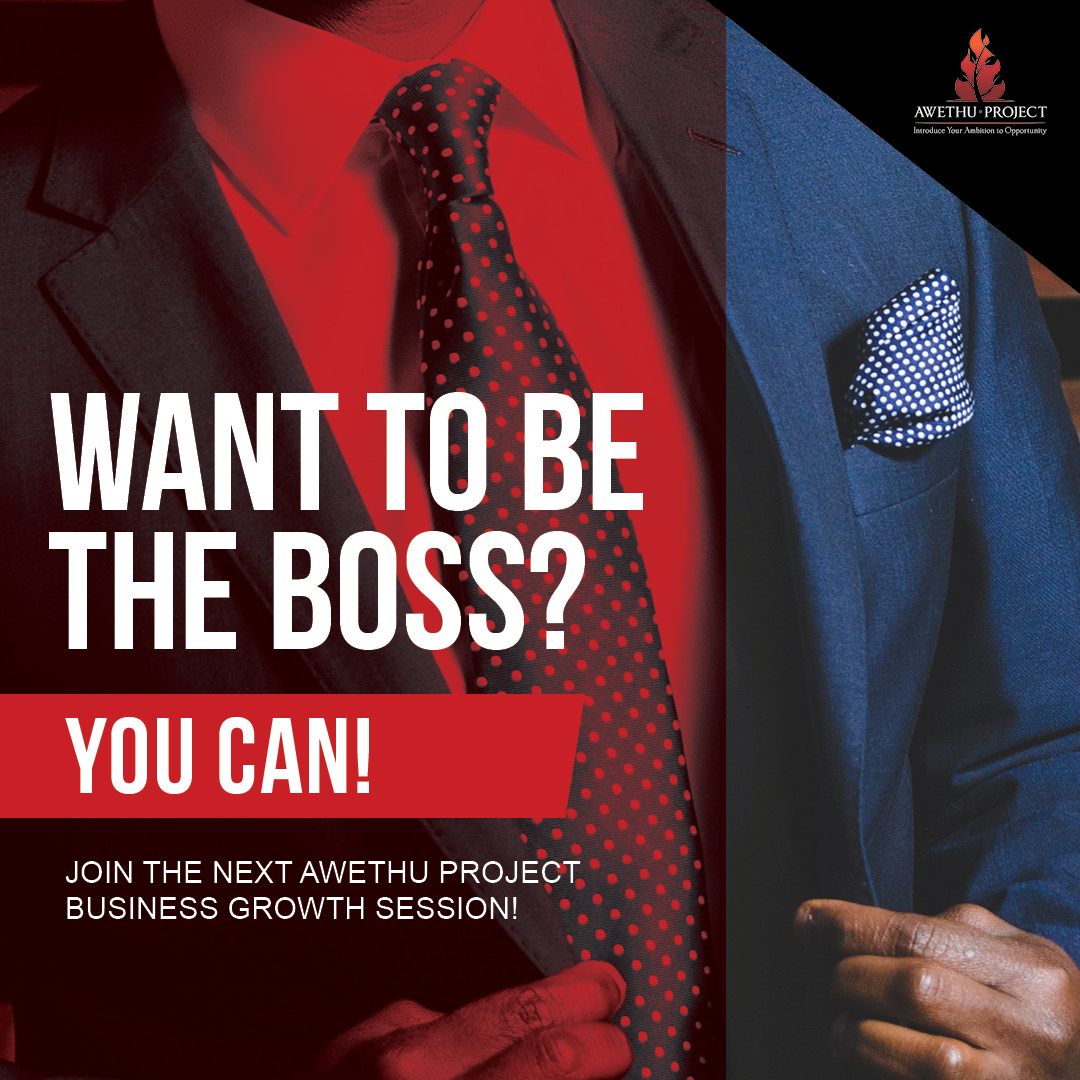 AwethuProject's tweet photo. Go from employee to boss, paycheck to profit! Simply register to join the next Awethu Project Business Growth Session in your area today! First session is free. Go to: https://t.co/2tOpMT13PZ https://t.co/HEuOuTOYHa
