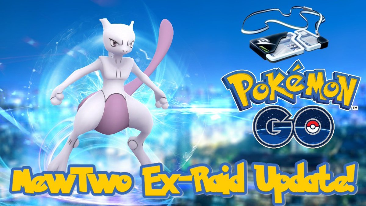 TeddyBurrYT's tweet photo. #BurrFam @NianticLabs & @PokemonGoApp Has Officially Released An Announcement Regarding #Mewtwo #ExRaidPasses & #RaidRewards π°π₯π°π₯ Learn All About That Info In Our Videoβ¬οΈβ¬οΈβ¬οΈ
https://t.co/WOayZKdyxb https://t.co/MpjQvp5O1X