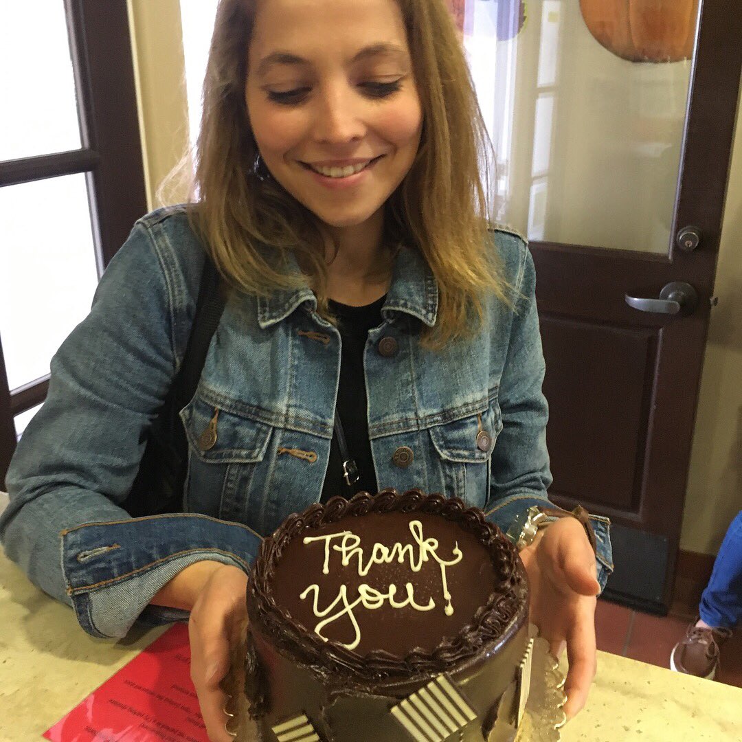 ELC_SB's tweet photo. We'll miss these lovely #elcsb ladies! We're thankful for them (and that delicious @jeanninesrestaurants cake!). #santabarbara #studyabroad #foreverelc https://t.co/ixA4U6DWBJ