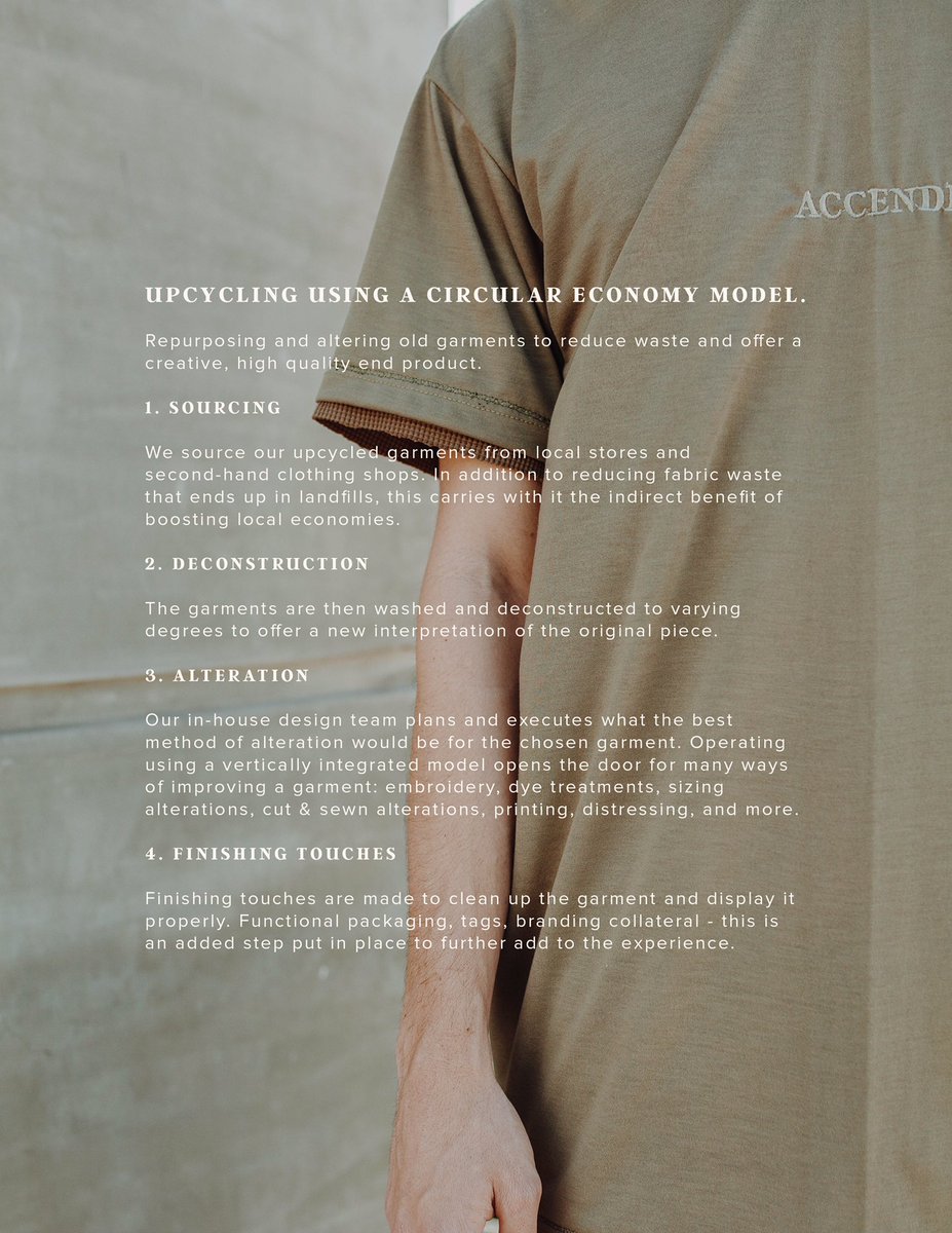 Accendi's tweet photo. The process behind our ongoing upcycling collections. ⛓

A set of entirely new, one-of-one pieces will be available online tomorrow. https://t.co/QfZg7WX4cD