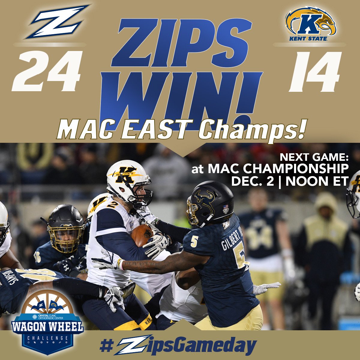 Akron Football tweet media