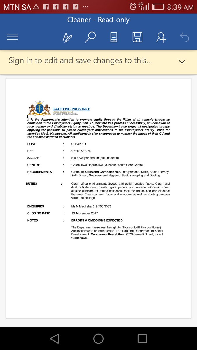 Mo2bitshabalala's tweet photo. #JobSeekersWednesday #HireAGraduate #hireme https://t.co/m3v1JOdcWl