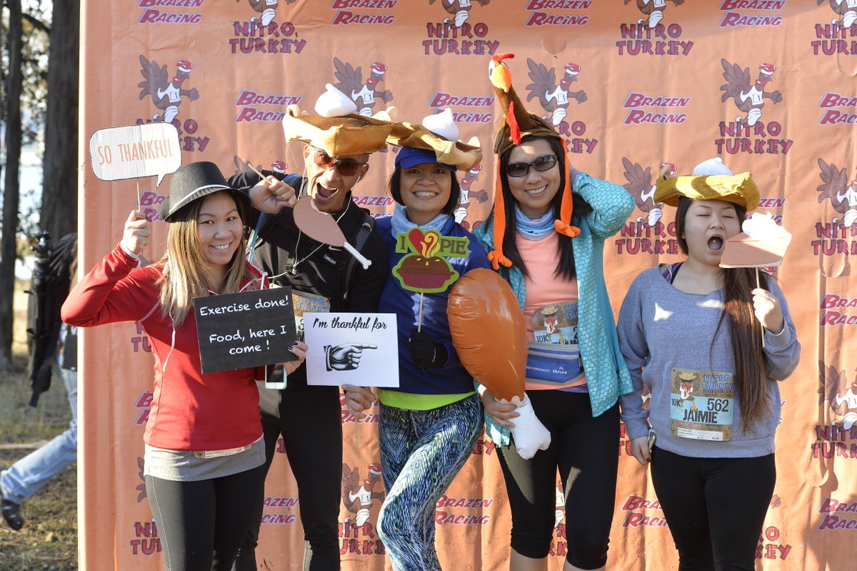 BrazenRacing's tweet photo. The Brazen #nitroturkey Turkey Trot extravaganza (Little Turkeys Kid Race, 5K & 10K) is two days away! If you're waiting to the last minute to register...congrats, now is the time to register! Register here: https://t.co/FE9hFhbU4S #bebrazen https://t.co/aq1gtFX3Dc
