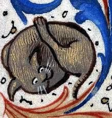 Hard to find a flattering depiction of a medieval cat...