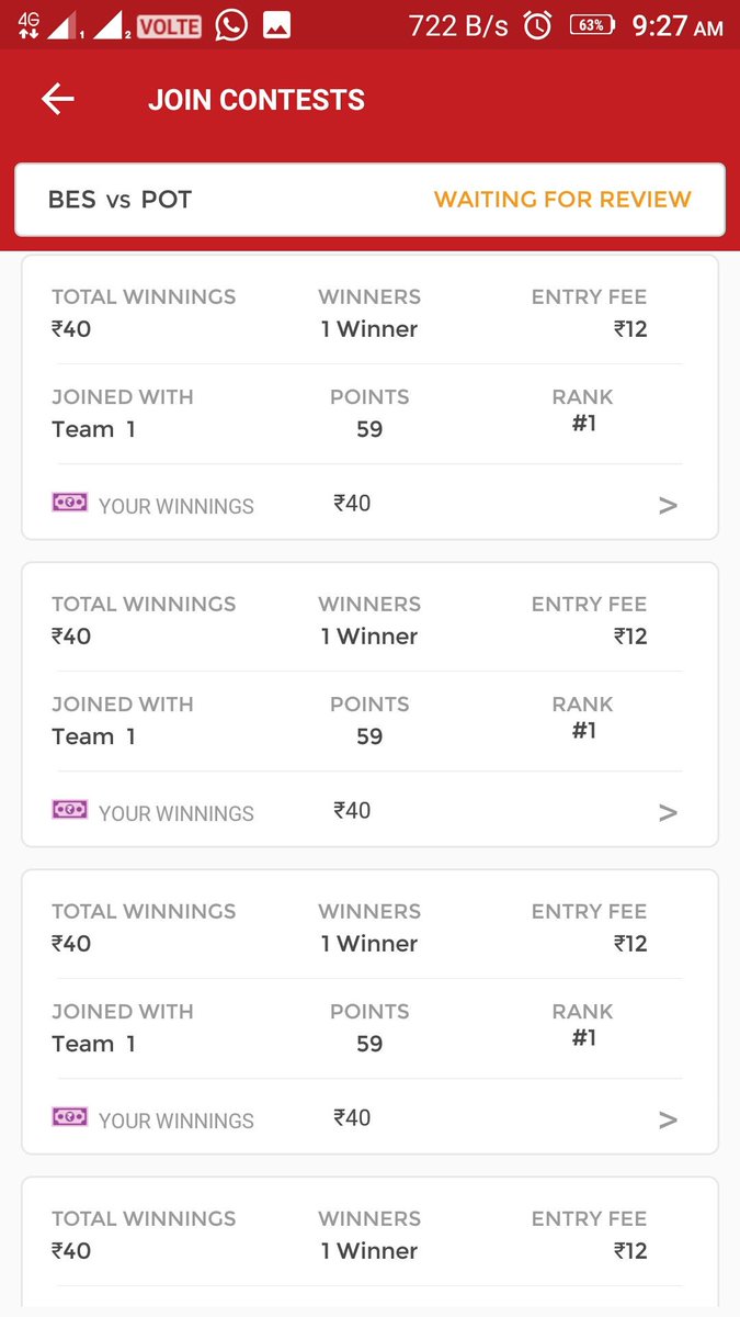 JarvizOfficial's tweet photo. #Dream11
#BESPOT
OUR users rocked fired up https://t.co/E6IUBoSAs6