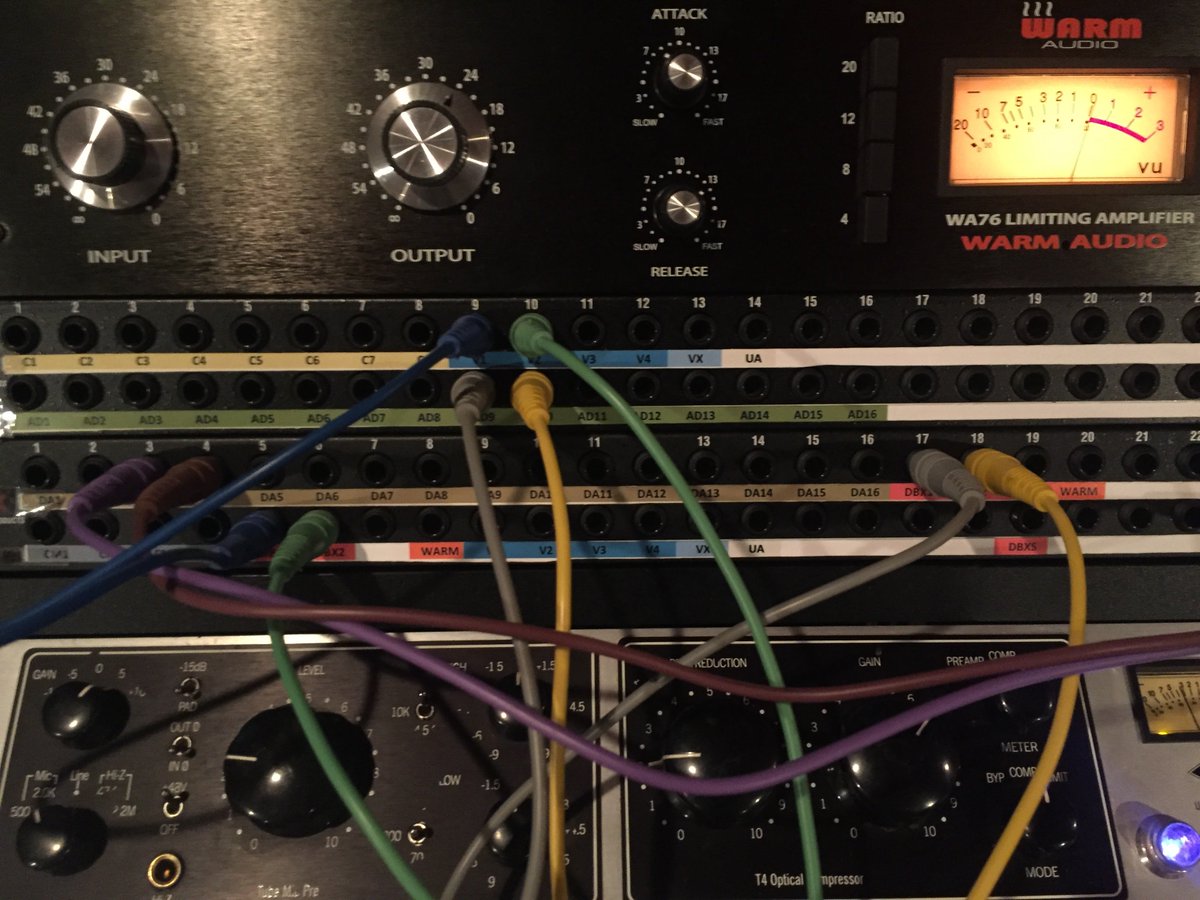 Getting that Warm and fuzzy feeling... Warm Audio Reeds Recordings