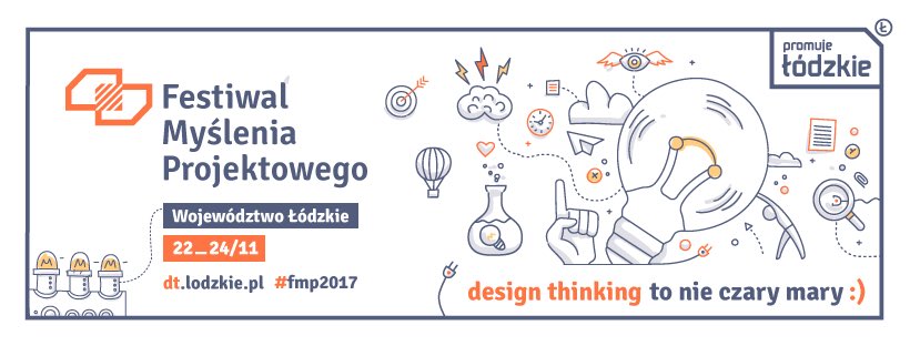 lodzkiePL's tweet photo. To już dziś. W #Łódzkie rozpoczynamy największy w Polsce 🇵🇱 festiwal dotyczący #designthinking 👍 Sprawdź agendę #FMP2017 👉 https://t.co/oz2cF5WFLG https://t.co/Ktp2z4yy0I