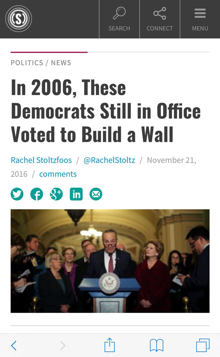 Some people accuse Trump of being "racist" and "xenophobic" for wanting a wall built along America's border, but guess who signed legislation approving the construction of a border wall in 2006?Former Senator/VP Joe Biden.Does that mean he's racist?( http://dailysignal.com/2016/11/21/in-2006-these-democrats-still-in-office-voted-to-build-a-wall/)