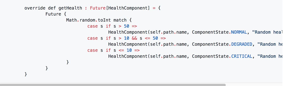 Check out this lightweight service framework using #Akka and other popular technologies.

github.com/oracle/wookiee