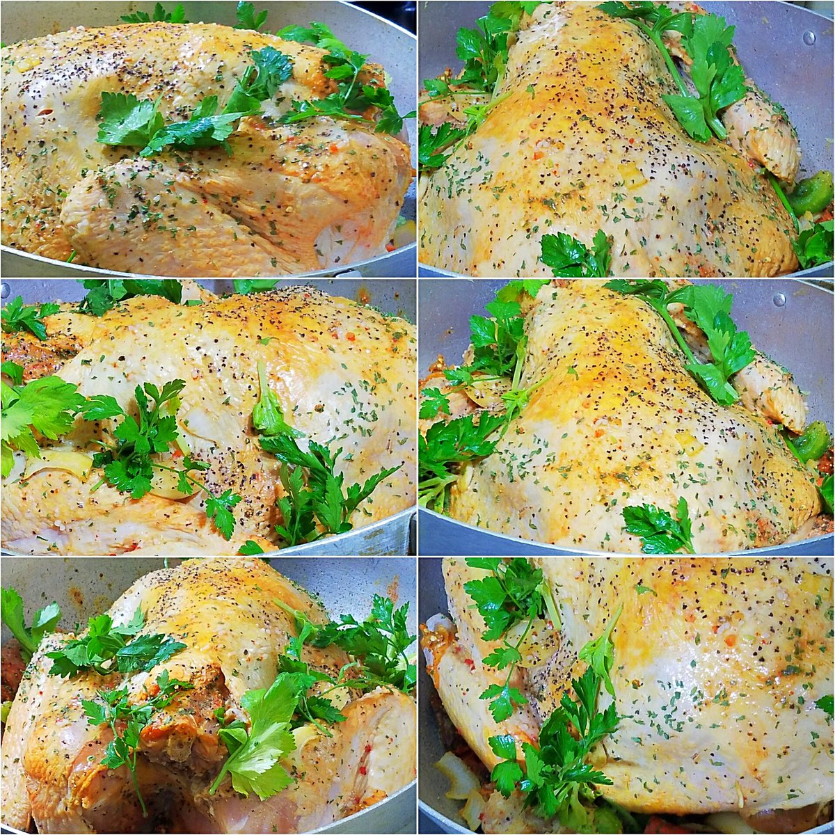 EveLkCuisine's tweet photo. #marinatedturkey #assortedspices #lime #garlic #onions #freshparsley #hotpeppers #secretingredients #staytuned. https://t.co/9UirgzMdHF