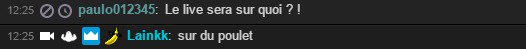 PerlesDuTchat's tweet photo. Laink toujours là pour répondre aux questions @laink https://t.co/RqzttkfQvv