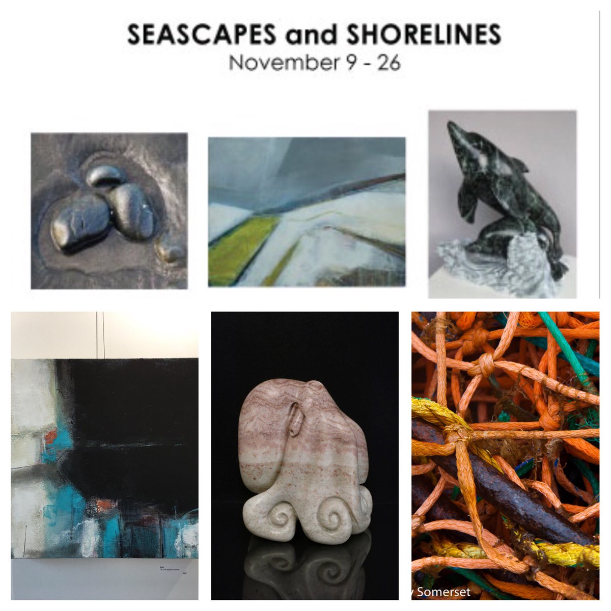 5 days left to see fabulous art by Felicity Somerset, Rhonda Kosowan &amp; Anne-Marie Olczak at STUDIO 888. 2359 Queen St East Toronto in East Beaches. Wed Thurs Fri 2-6 / Sat Sun 12-4 &amp; by app’t at your convenience 416-200-5551