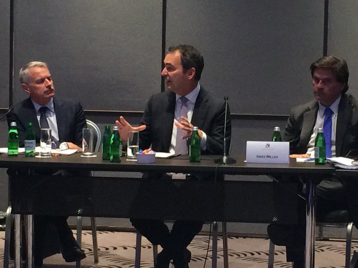 Timpipervic's tweet image. AiGroup National President Chris Jenkins with the Leader of the SA Opposition Steven Marshall and AiGroup CEO Innes Willox.